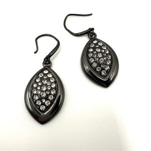 Alfani Black and Silver drop Earrings
